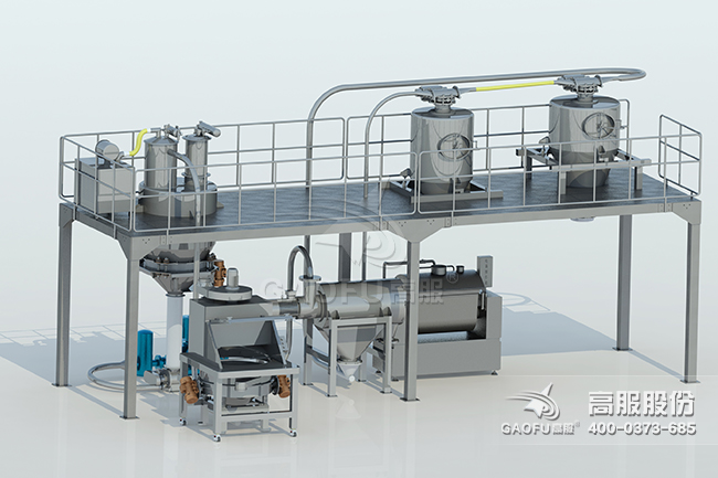 供料系統案例3D圖